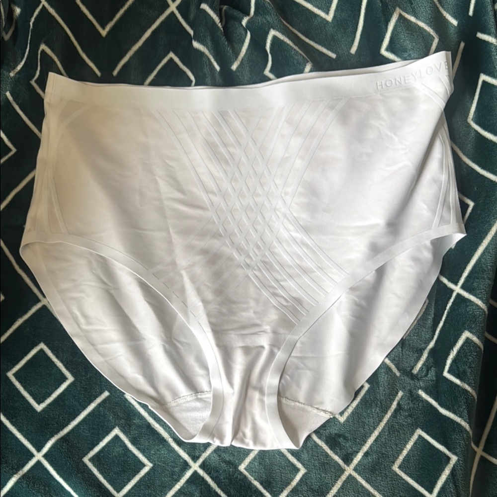 Honeylove White High-Waisted Shapewear
